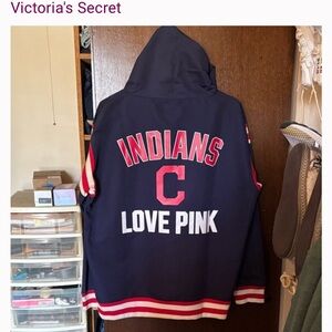 PINK Victoria's Secret Cleveland Indians/Guardians Pullover